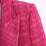 Ladies Fashion Retro Slim Suit Factory - OEM Custom Two-color Double-breasted