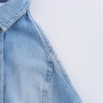 Halter Neck Denim Jumpsuit Factory - OEM Custom Casual Retro Backless Sleeveless