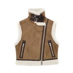 Reversible Short Vest Factory - OEM Custom Retro Casual Lapel Sleeveless Elegant