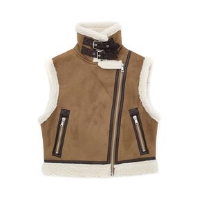 Reversible Short Vest Factory - OEM Custom Retro Casual Lapel Sleeveless Elegant