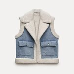 Windproof Warm Vest Factory - OEM Custom Autumn Winter Vintage Patch Pocket