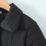 Girl Flat Hem Cotton Jacket Factory - OEM Custom Autumn Casual Long Sleeve Versatile