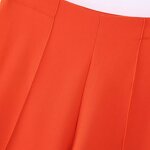 Loose Pants Factory - OEM Custom Spring New Fashion Retro High Waist Zipper