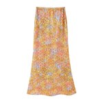 Lace Printed Top Skirt Set Factory - OEM Custom Retro Round Neck Short Sleeve Top