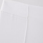 Slim Straight Leg Pants Factory - OEM Custom Retro High Waist Side Zipper Fly