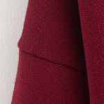 Simple Knitted Sweater Factory - OEM Custom Retro V-neck Solid Color Casual Female