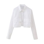 Cropped Blouse Factory - OEM Custom Vintage Button Up Women's Top