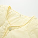 Round Neck Diamond Jacket Factory - OEM Custom Autumn Winter Retro Long Sleeve