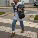 Grey Jacket Coat Factory - OEM Custom Vintage Long Sleeve Casual Outerwear