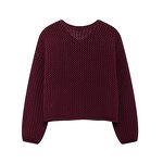 Knitwear Jacket Sweater Coat Factory - OEM Custom Autumn Casual Loose Long-Sleeved