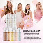 Hair Glitter Spray Manufacturer - Private Label Non-Greasy Shimmer Oil Mist