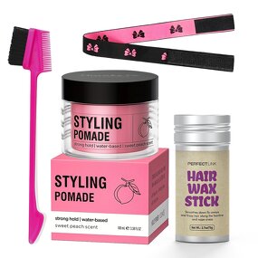 Hair Wax Stick Manufacturer - Wholesale Travel Size Edge Control with Brush