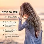 Sea Salt Spray Manufacturer - Private Label Texture Hair Volumizing Mist