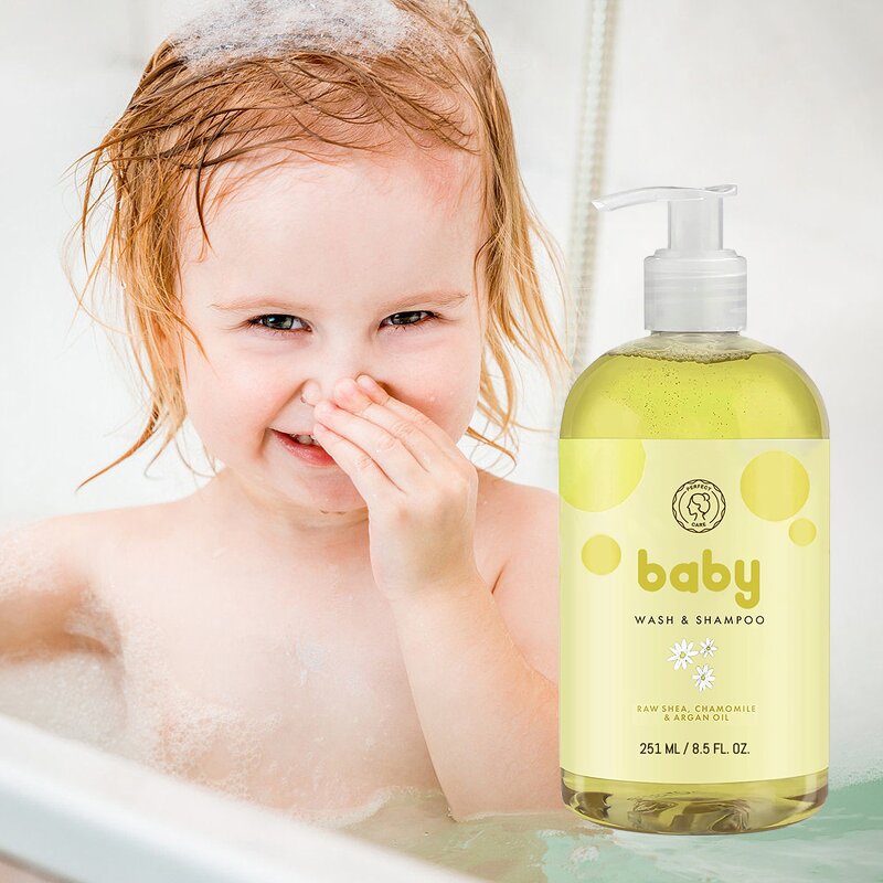 Baby Body Wash Manufacturer - Hot Selling Tear Free Moisturizing Gel