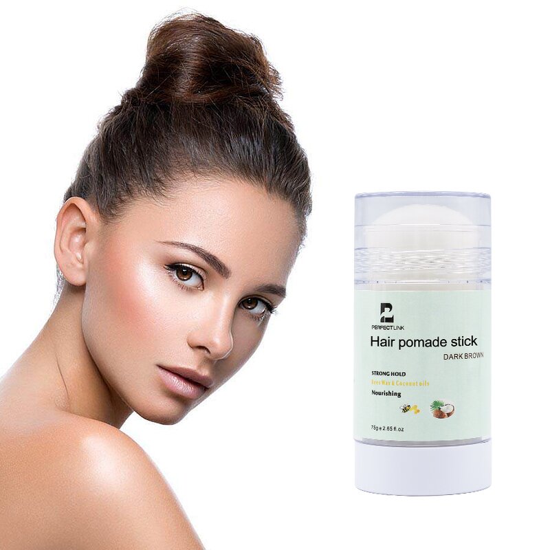 Hair Wax Stick Manufacturer - OEM Strong Hold Nourishing Dark Brown Pomade