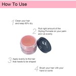 Hair Pomade Manufacturer - OEM ODM Water-base Easy Wash Strong Hold