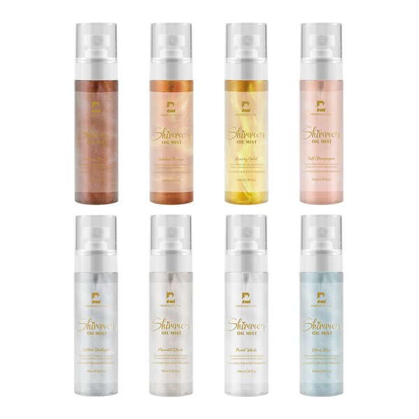 Hair Glitter Spray Manufacturer - Private Label Non-Greasy Shimmer Oil Mist