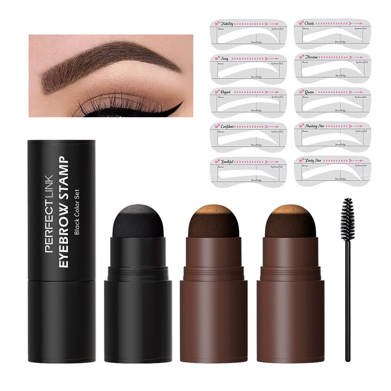 Eyebrow Stamp Kit Manufacturer - Best Selling Waterproof 3 Colors Customized