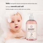 Baby 2 in 1 Wash Manufacturer - Private Label Tear Free Organic Shower Gel