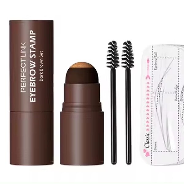 Eyebrow Stamp Kit Manufacturer - LOW MOQ Waterproof 3 Color Powder Kit