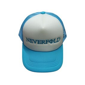 6-Panel Truck Caps Factory - OEM Hot Sale Breathable Grey Polyester Cotton Mesh