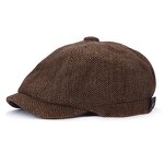 Octagonal Hat Factory - OEM Wholesale Multi-Colorblock Houndstooth Ivy Cap