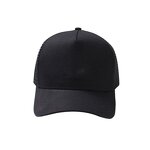 Trucker Cap Factory - OEM Unisex High Profile Black Polyester Breathable 3D Embroidery