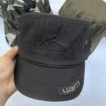 Camouflage Baseball Cap Factory - OEM Men's Wholesale Embroidered Cotton Flat Top Sunscreen Hat