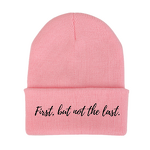 Winter Knitted Hat Factory - OEM Unisex Customized Vintage Embroidered Letter Solid Color Thermal
