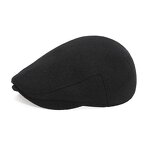 Flat Beret Hat Factory - OEM Wholesale Wool Tweed Herringbone Design