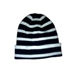 Baby Knit Hats Factory - OEM Wholesale Custom Recycled Stripe Winter Cap Pure Color Thick Kids