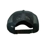 Trucker Cap Factory - OEM Unisex High Profile Black Polyester Breathable 3D Embroidery