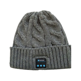 Knitted Beanie Factory - OEM Unisex 100% Cotton Winter Music Sleep Hat 3D Embroidery Casual