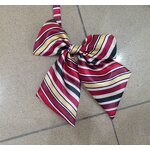 Stripe Bow Tie Factory - OEM Girls Boys Adjustable Strap Snapback Breathable Polyester Custom Color