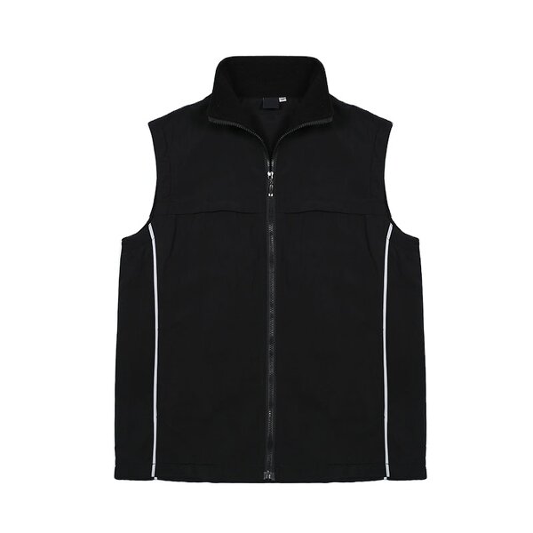 Outdoor Zipper Men Waistcoat Factory - OEM Custom Service Newest Design Multifunctional Sports Breathable