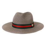 Women's Wide Brim Panama Hat Factory - OEM Luxury Breathable Wheat Straw Customizable Lace