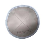 Eco-Friendly Kippot Factory - OEM Wholesale Non-Woven Custom Logo for Weddings 3D Embroidery