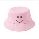 Smile Bucket Hats Factory - OEM Customized Logo Korean Style Recycled Printed 3D Embroidery