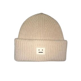 Winter Beanie Factory - OEM Unisex 100% Cotton Common Vintage Ribbed Knit Three-dimensional Embroidery