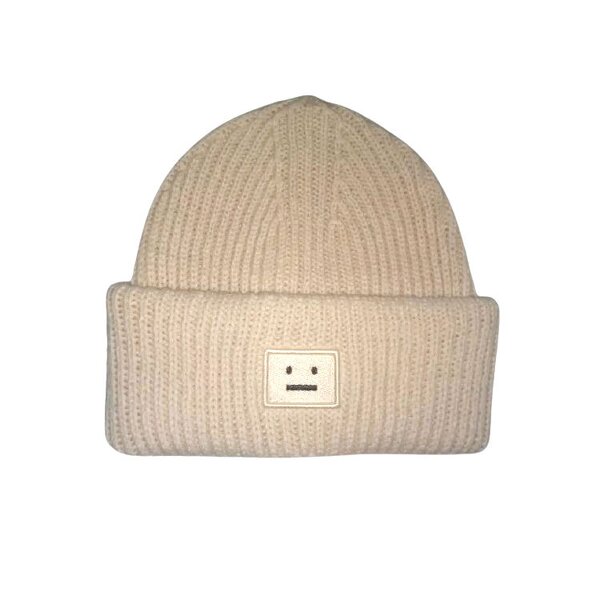Winter Beanie Factory - OEM Unisex 100% Cotton Common Vintage Ribbed Knit Three-dimensional Embroidery