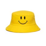 Smile Bucket Hats Factory - OEM Customized Logo Korean Style Recycled Printed 3D Embroidery