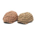 Houndstooth Beret Factory - OEM Hot Sale Unisex Octagonal Literary Youth Cap