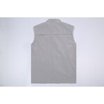 Outdoor Zipper Men Waistcoat Factory - OEM Custom Service Newest Design Multifunctional Sports Breathable