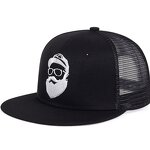 Flat Brim Snapback Caps Factory - OEM High Quality Men's Vintage Hip-Hop Custom 3D Logo
