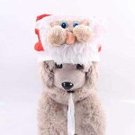 Knit Santa Hat for Pets Factory - OEM Wholesale Cute Winter Puppy Kitten New Year Headwear Christmas