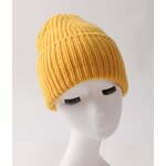 Winter Warm Acrylic Knit Cap Factory - OEM Customizable Fashionable Cute Embroidered Logo Ribbed