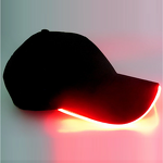 LED Light Flash Baseball Cap Factory - OEM Hot Selling Unisex Hand Embroidered Character Personality