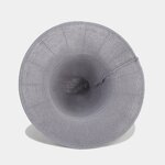 Witch Hat Factory - OEM Women's Foldable Modern Sharp Pointed Wool Felt Wide Brim Halloween