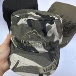 Camouflage Baseball Cap Factory - OEM Men's Wholesale Embroidered Cotton Flat Top Sunscreen Hat