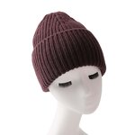 Winter Warm Acrylic Knit Cap Factory - OEM Customizable Fashionable Cute Embroidered Logo Ribbed